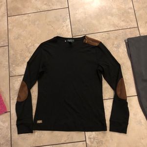 Black and brown long sleeve top never worn
